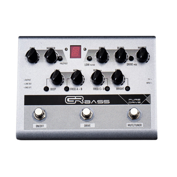 PURE DRIVE Preamplificador de Bajo PURE DRIVE Preamplificador de Bajo