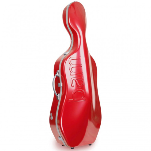 BAM GRAF1005XL Estuche Cello 4/4 Grafitti Rojo/Plata 7644