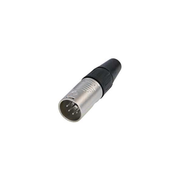CONECTOR XLR 5P MACHO RC5M