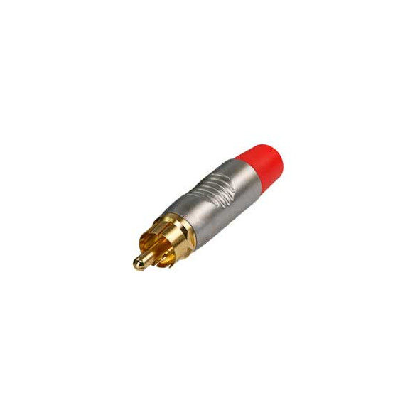 CONECTOR RCA ROJO RF2C-AU-2