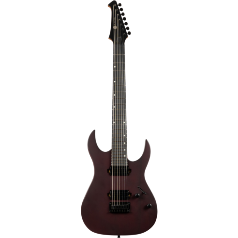 SPIRA S407-MWR SATIN WINE RED Guitarra Eléctrica 7 Cuerdas