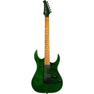SPIRA S450-TGR TRANSPARENT GREEN Guitarra Eléctrica 2