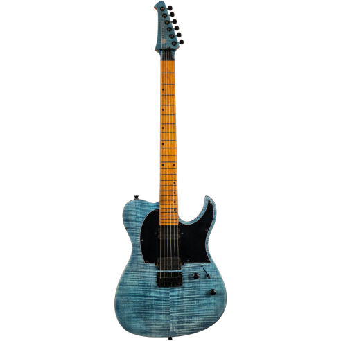 SPIRA T450-TDB TRANSPARENT BLUE Guitarra Eléctrica