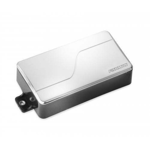 comprar Pastilla Humbucker FISHMAN Modern Cerámica PRF-MHB-CN1 para guitarra eléctrica, acabado niquelado.