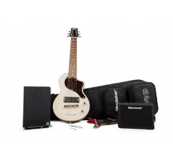 CARRY ON GUITAR WHITE DELUXE PACK...
                                