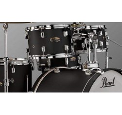 Pearl KIT DMP DECADE 2218B/1007T/1208T/1414F/1616F  1455S con Herrajes - Satin Slate Black 2