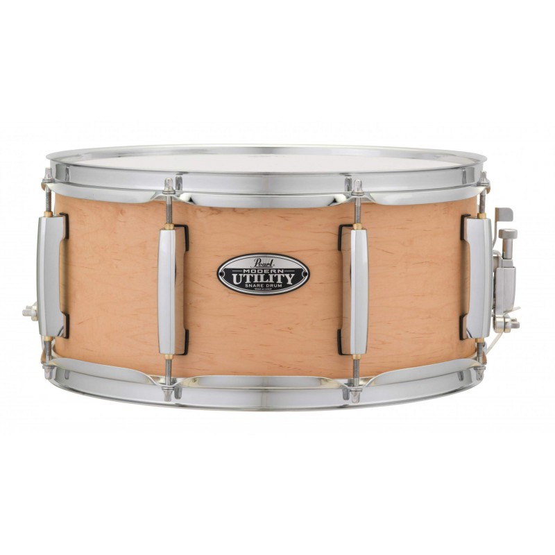 Caja de madera Pearl Modern Utility 14 "x 6.5" de arce con acabado Matte Natural.