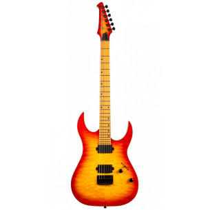 SPIRA S500-QFB FIREBURST Guitarra Eléctrica