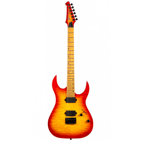 SPIRA S500-QFB FIREBURST Guitarra Eléctrica