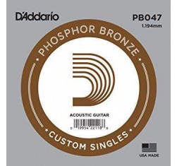 D' Addario PB047 Cuerda Guitarra Acústica Phosphor Bronze