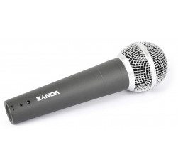 VONYX DM58 Micrófono dinamico con capsula de neodimio,cuerpo metal pesado,incluye cable conexion,economico.