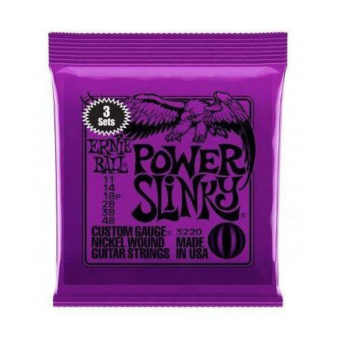 Compra 3220 Tripack Power Slinky Nickel Wound 11-48 online | MusicSales