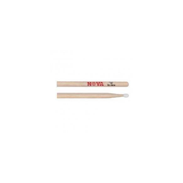 Baquetas Vic Firth Nova Nylon N5BN, con punta de Nylon 5B.