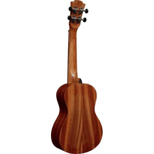 Ukelele Lag TKU8C Serie Tiki Uku Concierto con el cuerpo de Sapelli y acabado satinado.