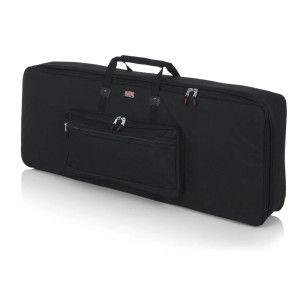 Funda Teclado Gator GKB-76 de nylon resistente para transporte teclados de 76 teclas, asas acolchadas y reforzadas. 2