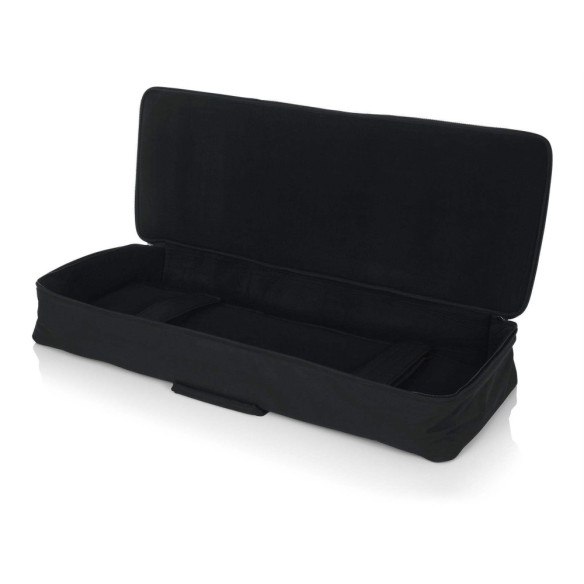 Funda Teclado Gator GKB-76 de nylon resistente para transporte teclados de 76 teclas, asas acolchadas y reforzadas.