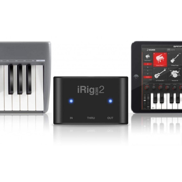 Interface Midi Universal para iphone, ipod Toch, ipad y Mac IK Multimedia iRig Midi 2. Interface Midi Universal para iphone, ipod Toch, ipad y Mac IK Multimedia iRig Midi 2.