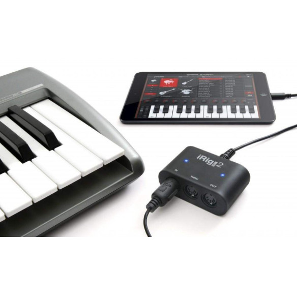 Interface Midi Universal para iphone, ipod Toch, ipad y Mac IK Multimedia iRig Midi 2. Interface Midi Universal para iphone, ipod Toch, ipad y Mac IK Multimedia iRig Midi 2.