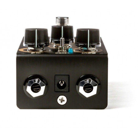 Pedal Dunlop Way Huge Para Bajo WM91 Overdrive / Fuzz Pork & Pickle, con sonidos psicodélicos, arenosos y/o ruidosos.