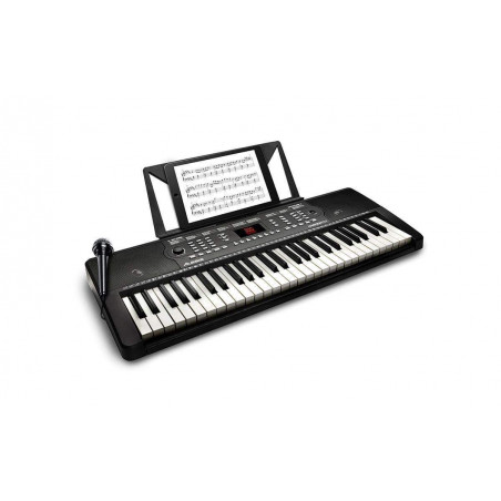 Teclado portátil Alesis Harmony 54 con 54 teclas tipo Piano, 300 sonidos, 300 Ritmos, micrófonoy adaptador de corriente. Teclado portátil Alesis Harmony 54 con 54 teclas tipo Piano, 300 sonidos, 300 Ritmos, micrófonoy adaptador de corriente.