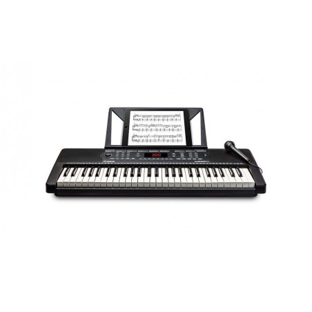 Teclado portátil Alesis Harmony 54 con 54 teclas tipo Piano, 300 sonidos, 300 Ritmos, micrófonoy adaptador de corriente. Teclado portátil Alesis Harmony 54 con 54 teclas tipo Piano, 300 sonidos, 300 Ritmos, micrófonoy adaptador de corriente.