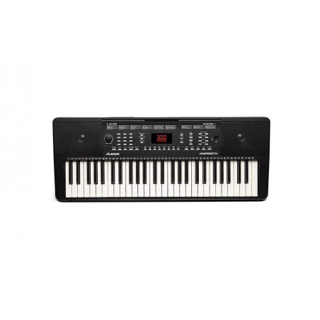Teclado portátil Alesis Harmony 54 con 54 teclas tipo Piano, 300 sonidos, 300 Ritmos, micrófonoy adaptador de corriente. Teclado portátil Alesis Harmony 54 con 54 teclas tipo Piano, 300 sonidos, 300 Ritmos, micrófonoy adaptador de corriente.