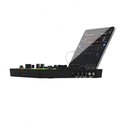 Controlador de DJ Reloop Buddy de tamaño compacto, de 2 canales, para iOS, iPadOS, Android, Mac y PC.