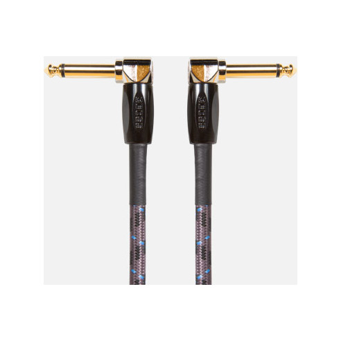 Cable de instrumento BOSS, Conectores de 1/4 de pulgada, Contactos bañados en oro.