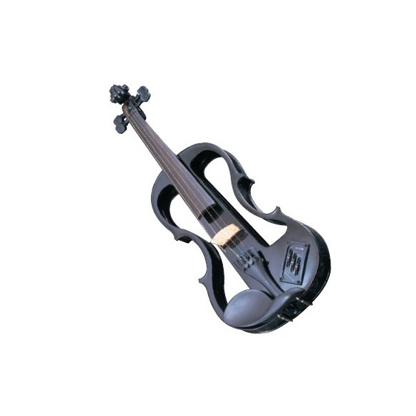 CARLO GIORDANO EV202CB Violín Eléctrico 4/4 Negro