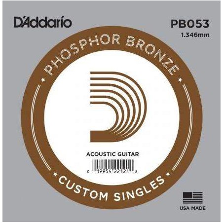 D' Addario PB053 Cuerda Guitarra Acústica Phosphor Bronze