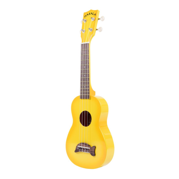 MKSDYLB Ukelele Soprano Makala Delfín Amarillo