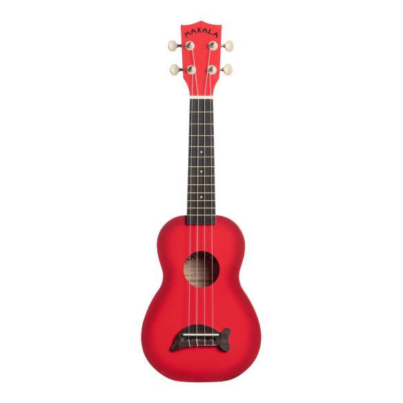 MKSDRD Ukelele Soprano Makala Delfín Rojo