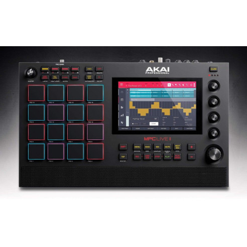 Controlador Akai con pantalla táctil MPC-LIVE2 con pantalla Touch 7".