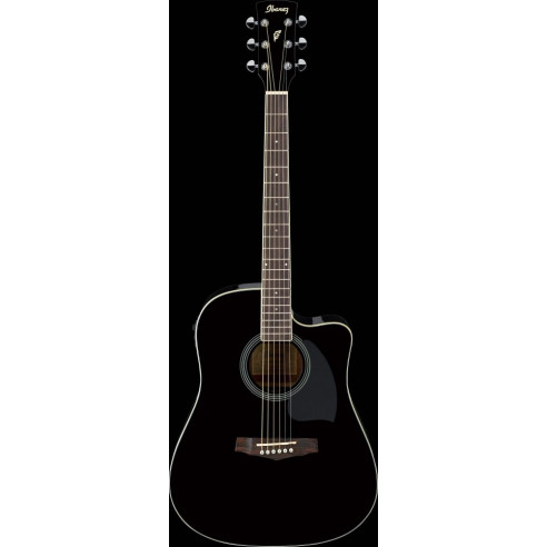 PF15ECE-BK Guitarra Acústica Dreadnought con cutaway