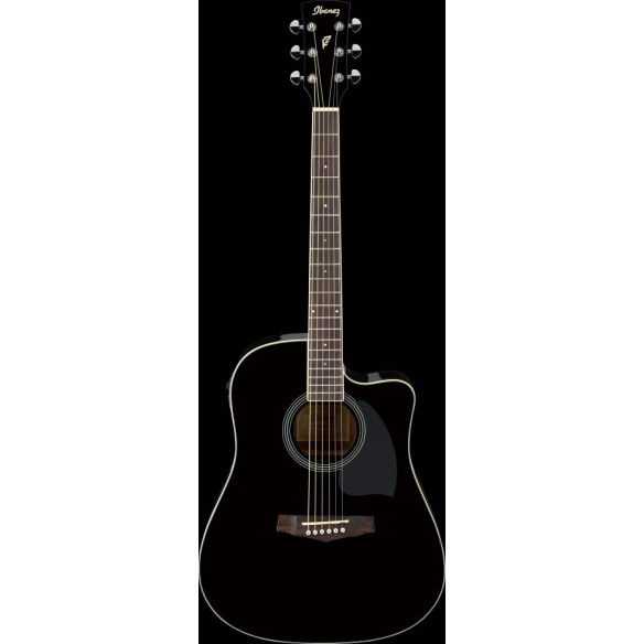 PF15ECE-BK Guitarra Acústica Dreadnought con cutaway