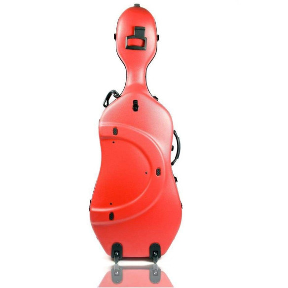 Compra Estuche Cello 4/4 1001SW Rojo con Ruedas 65472 online | MusicSales
