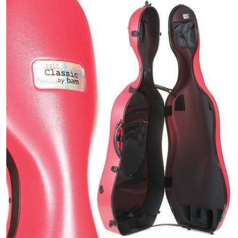 Compra Estuche Cello 4/4 1001SW Rojo con Ruedas 65472 online | MusicSales