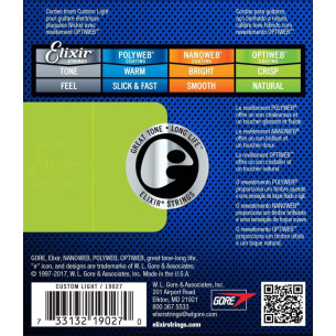 Compra Juego Optiweb Custom Light 9-46 19027 online | MusicSales 2