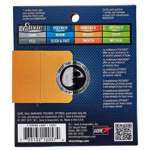 Compra Juego Nanoweb 7 Cuerdas Light 10-56 12057 online | MusicSales