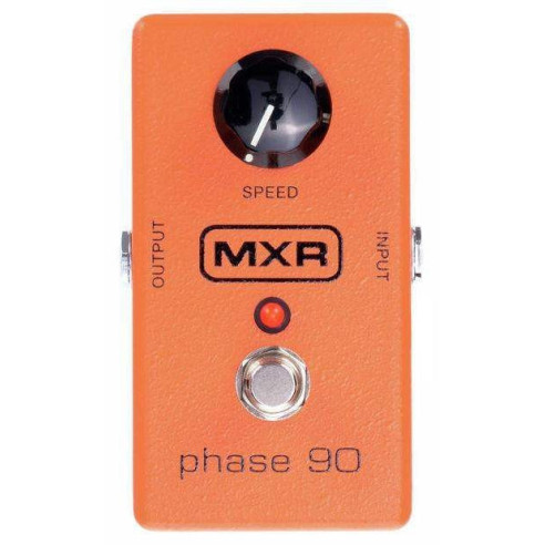 Pedal Dunlop MXR Phase 90, un phaser clásico para guitarra, bajo, teclado e incluso voces.