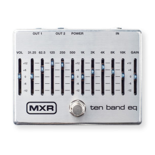 MXR EQ 10 Bandas Silver M108S