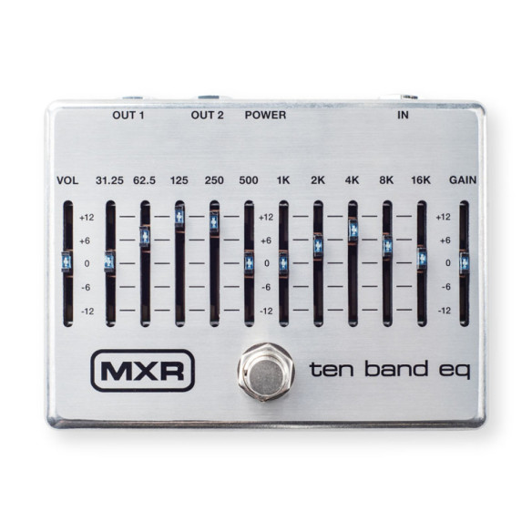 MXR EQ 10 Bandas Silver M108S  MXR EQ 10 Bandas Silver M108S