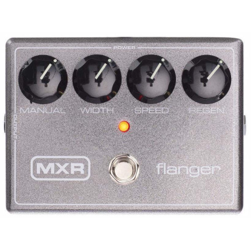 Pedal de efecto Flanger original de los 70's con Ajustes muy completos MXR Flanger M117R