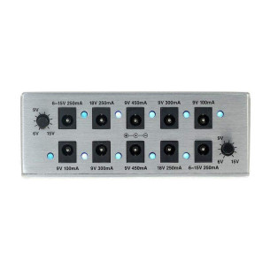 Fuente de alimentación para varios pedales de efecto de mano de MXR ISO-Brick M238 2