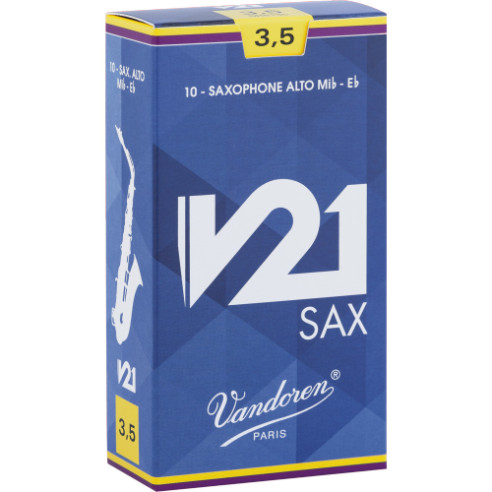 Caja 10 cañas Saxo Alto V-21 nº 2 1/2 