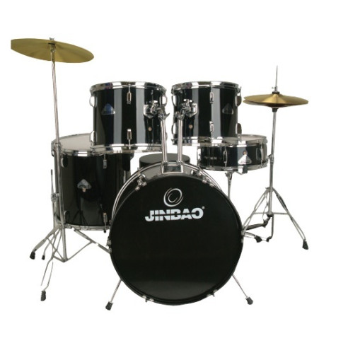 BATERIA COMPLETA JAZZ PO605J NEGRA