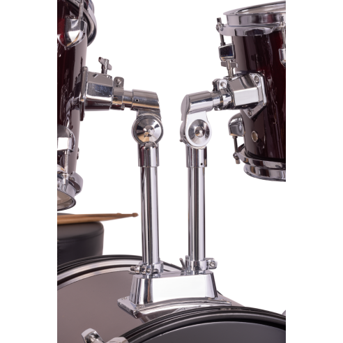 BATERIA COMPLETA JAZZ PO605J ROJA