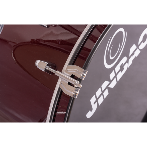 BATERIA COMPLETA JAZZ PO605J ROJA