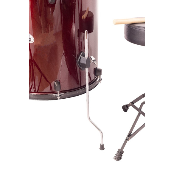 P1103 BATERIA COMPLETA Roja