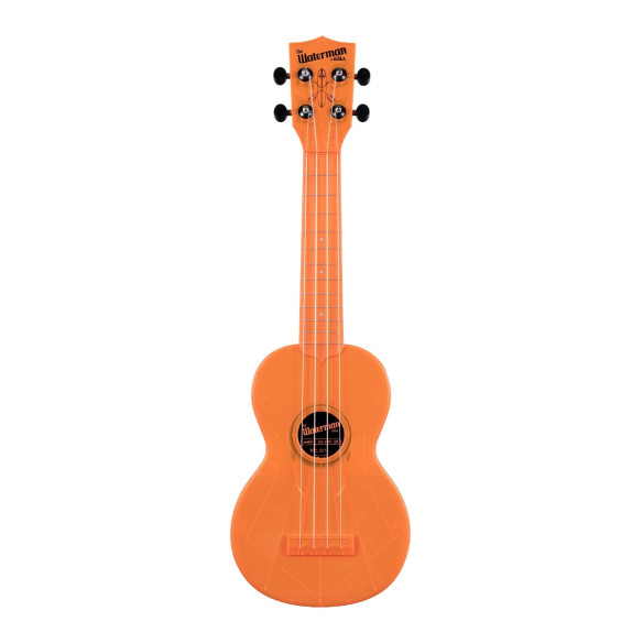 Ukelele Soprano Waterman Naranja Transparente